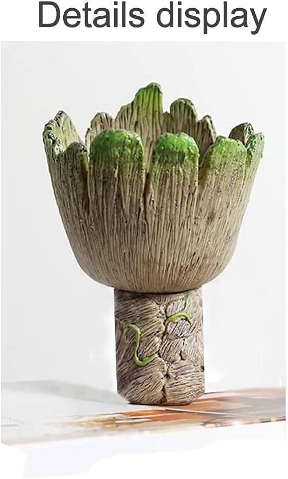 Succulents Pot, Cute Succulent Planters Live, Flower Pot Pencil Pen Holder Gift for Kids