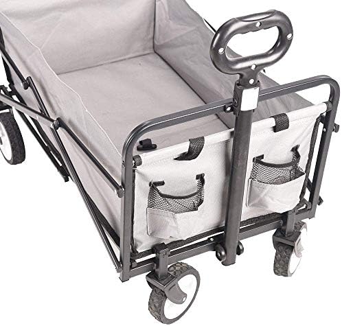 Portable Camping Cart,Garden Cart Foldable Pull Wagon Stroller Camping