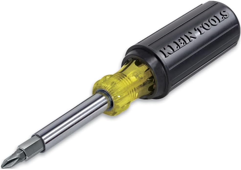 Klein Tools 32500 11-in-1 Screwdriver/Nut Driver Set, 8 Bits (Phillips