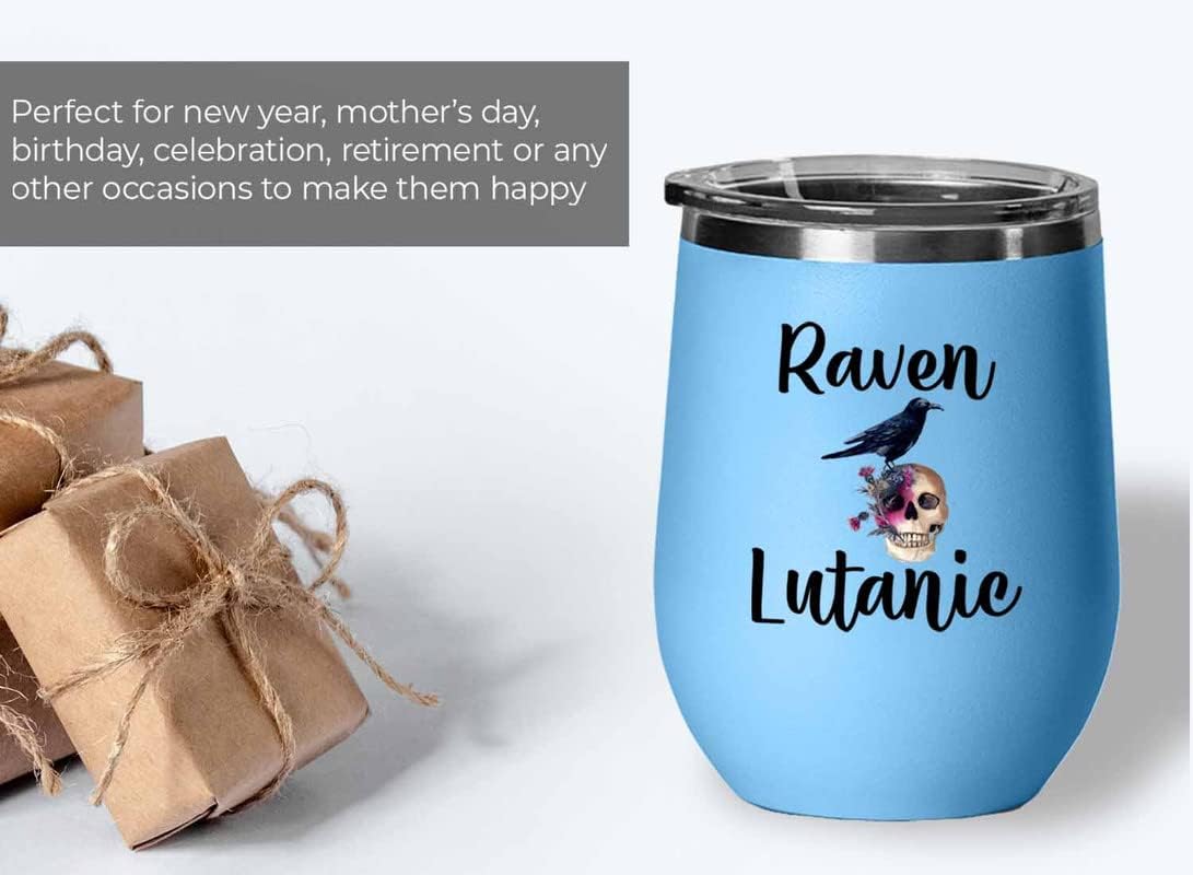 Bird Lover Blue Edition Wine Tumbler 12oz - Rven lutanic - Hummingbird