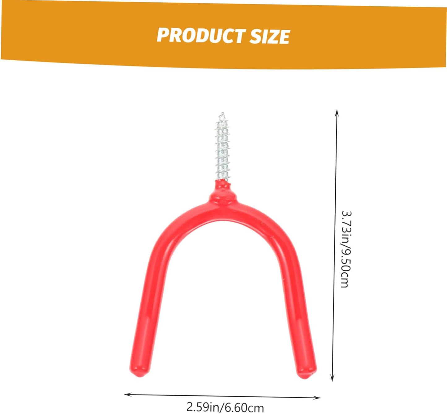 PRETYZOOM 16pcs Y-Shape Multi-Purpose Garage Hooks Heavy Duty Tool Han
