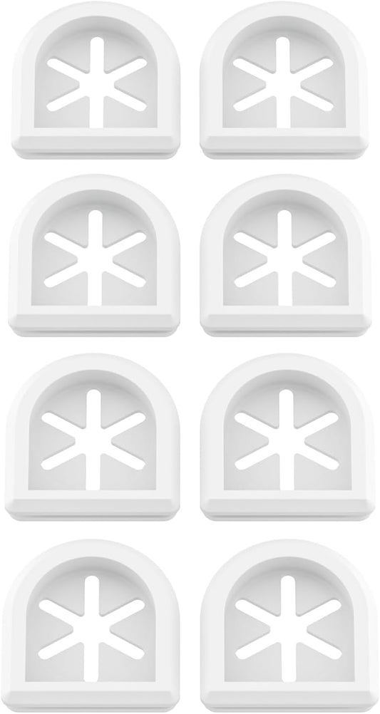 Bird Feeders Replacement Ports for Perky Pet Feeders, Outdoor Bird Feeder Accessories for FlexPort Wild Birds Feed Replacement Parts, 334-1SR, 8 Pack