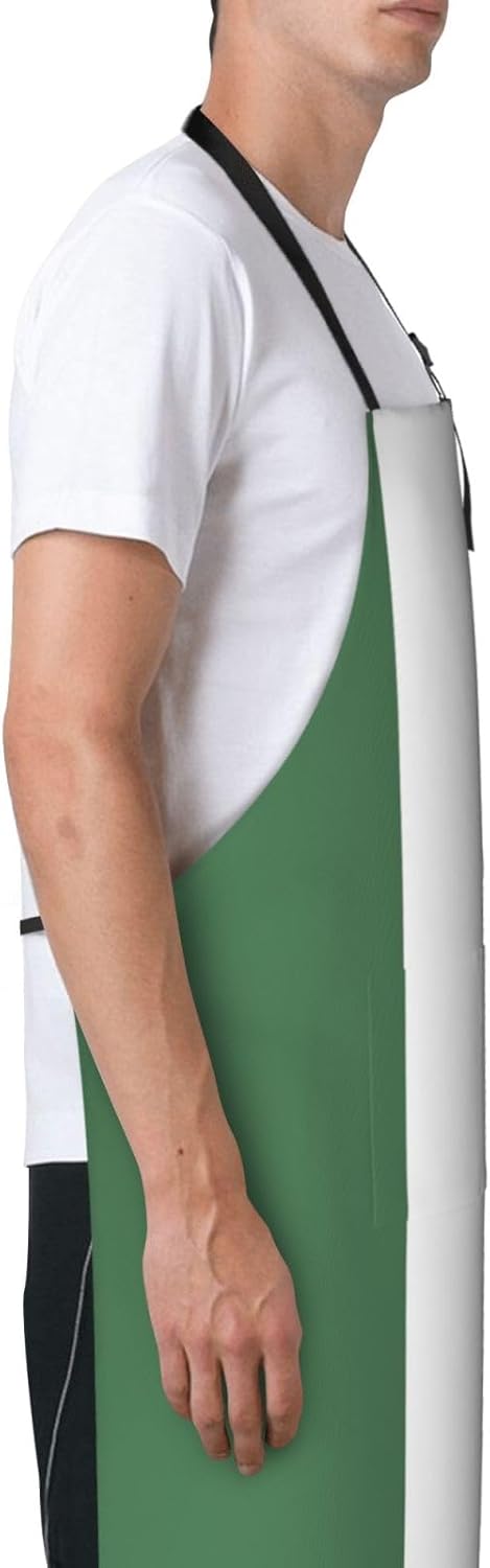 Flag of Hungary print Waterproof chef's apron with pocket apron for kitchen cooking baking barbecue and gardening