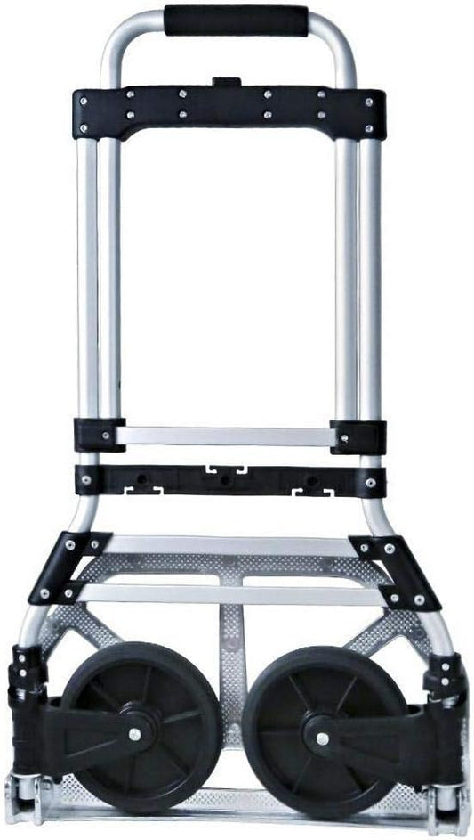 Steel Foldable Folding Trolley with Anti Puncture Solid Wheel and 150 