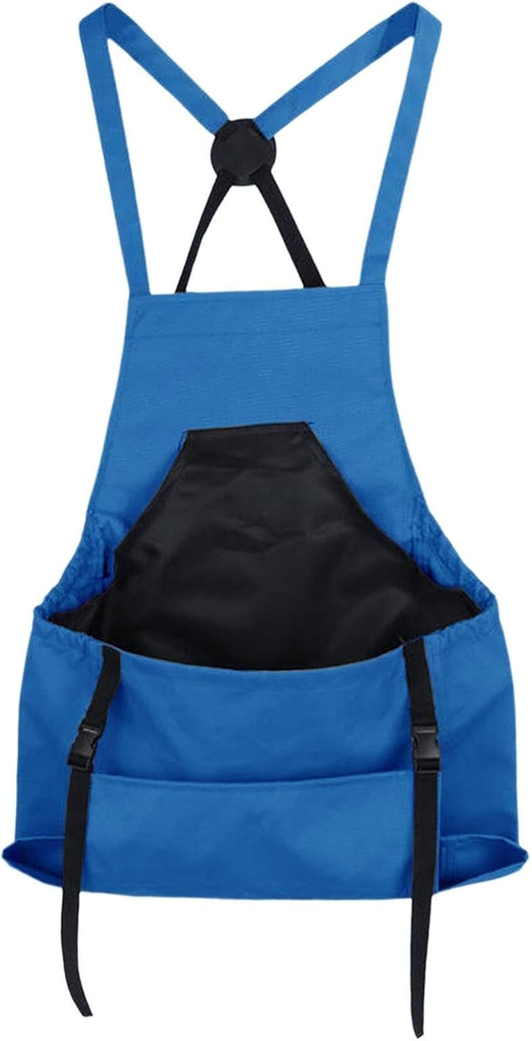 Farm Gardening Apron, Fruit Picking Utility Clothing, Large Pocket Cro