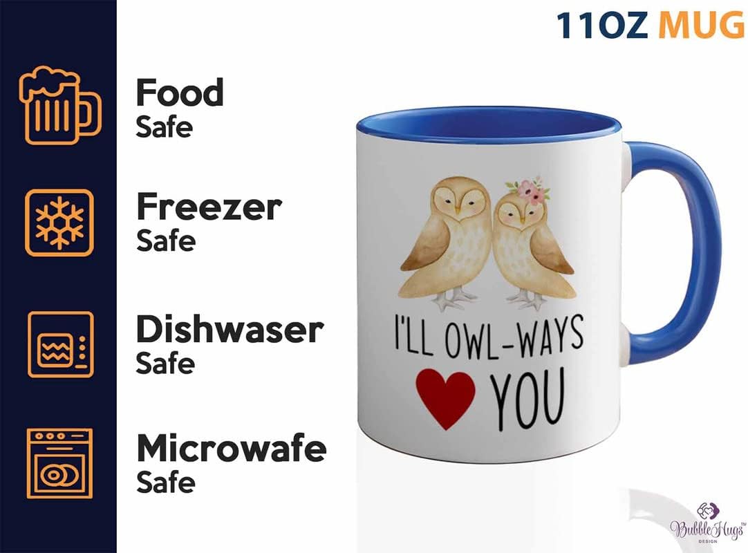 Bird Lover Two Tone Pink Edition 11oz - I'll owl-Ways Love You - Hummi