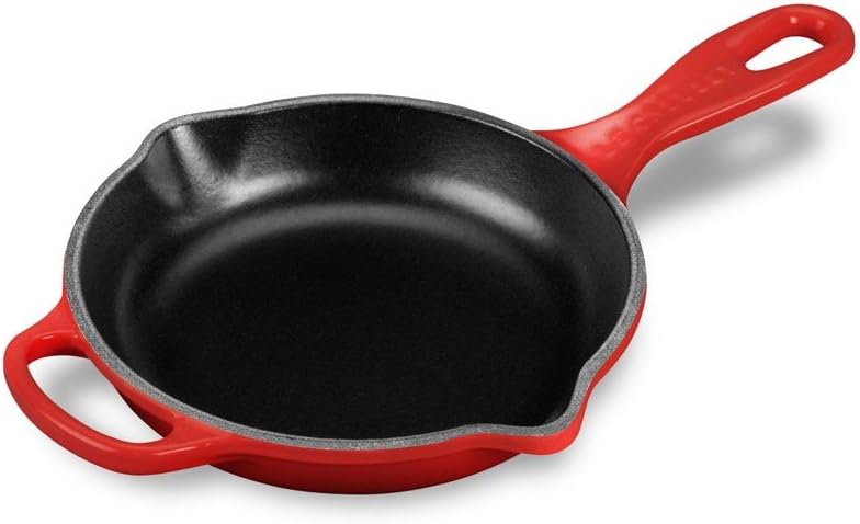 Le Creuset Enameled Cast Iron Signature Iron Handle Skillet, 6.33", Ce