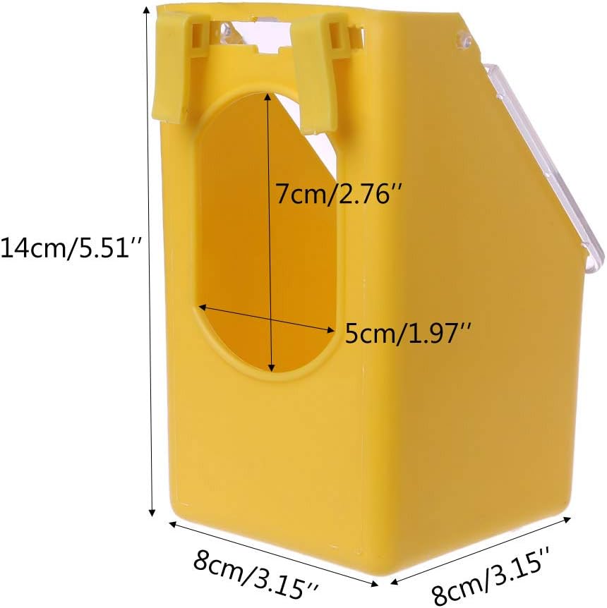 for Water Cups Hanging Feeding Bowl for Chickens Ducks Quails Bird Water Food Feeder with for Cage