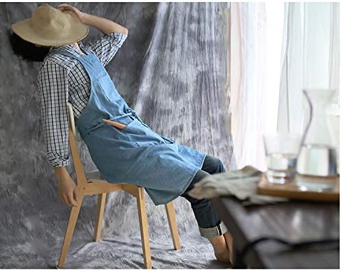 Denim Matching Apron for Kids and Adults, Children Age 4-7 9-12, Cooki