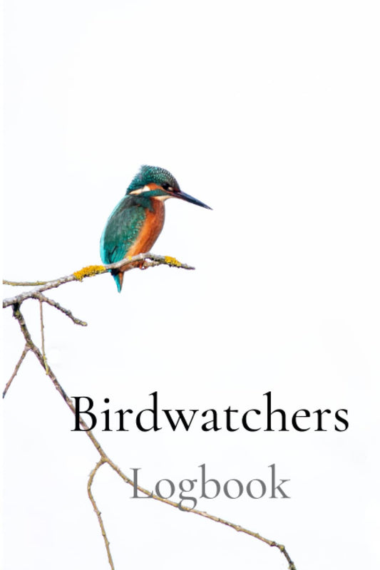 Birdwatchers Logbook: 6x9 Notebook | 120 pages | Birders notebook | Field notes | nature notes | Wildlife logbook