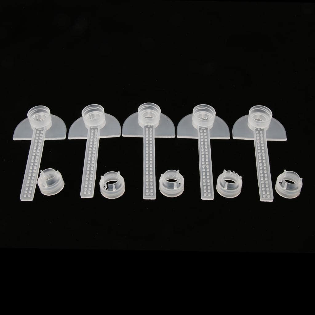 5pcs Plastic Bee Water Feeder Dispenser Feeder for