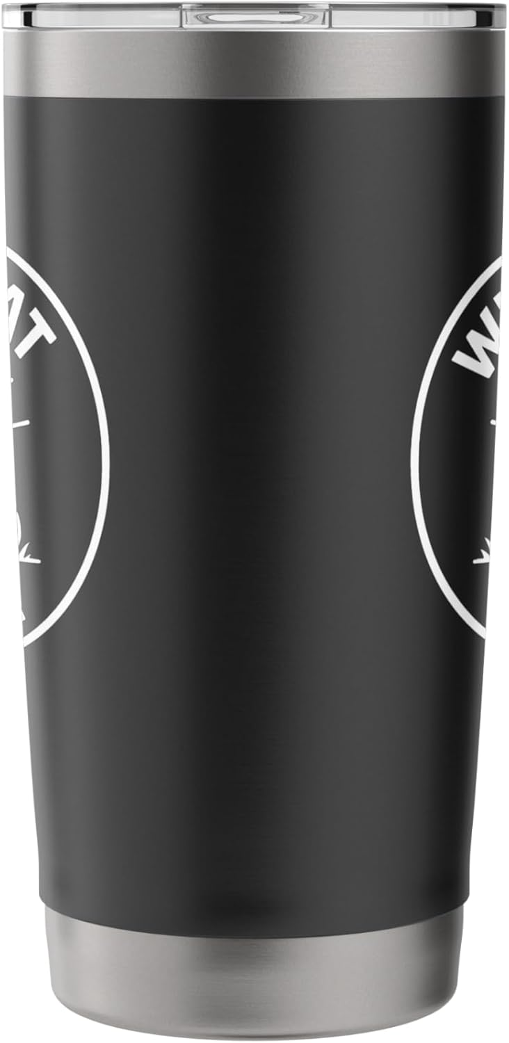 We Ride At Dawn Lawn Mower Funny Yard Work Stainless Steel Insulated Tumbler