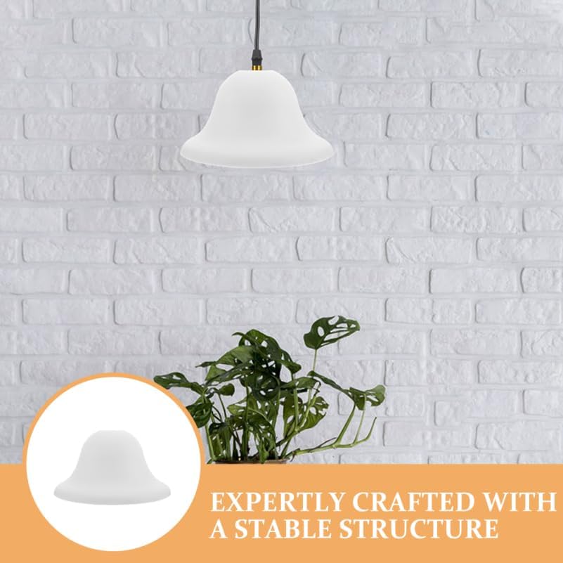 Round Mushroom Lamp Shade Replacement for Table and Floor Lamps Plasti