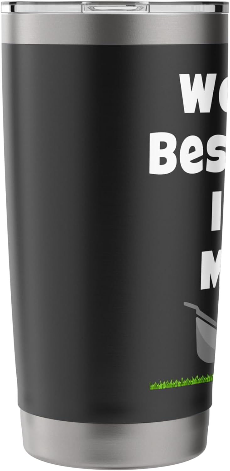 Funny Pink Lawn Mower for Women Lawn Care Lawn Mowing Mom Stainless Steel Insulated Tumbler
