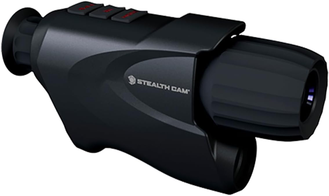 Stealth CAM Shockproof No-Slip 3x20mm HQ Objective Lens High-Resolution 9X Infrared Filter Low Light Night Hunting Digital Monocular