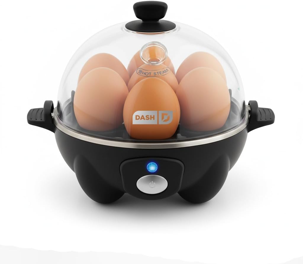 Dash Rapid Egg Cooker - Boiler, Poacher & Steamer - Includes Measuring