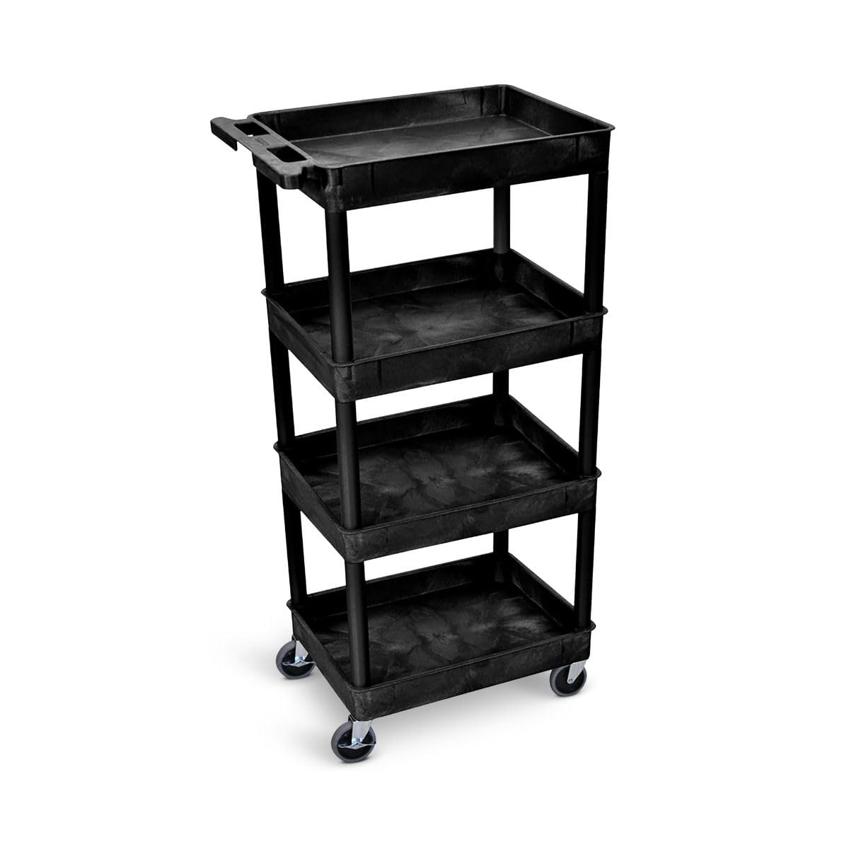 FSE 373-STC1111-B Tub Shelf Cart - Four Shelves