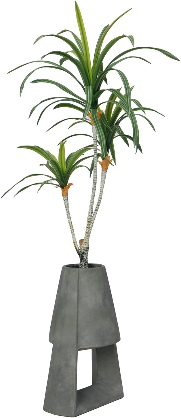 Vintage Home 38" Real Touch Artificial Dracaena in Modern Planter - Cu