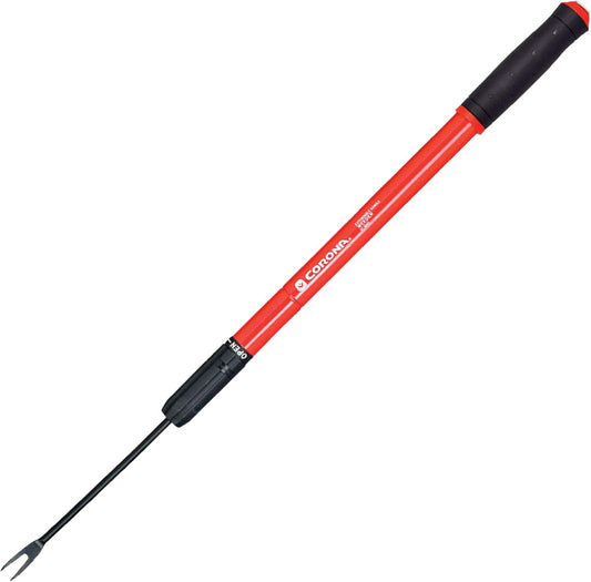 Corona Tools Extendable Handle Weeder for Raised Garden Beds – Adjustable 18"–32" Telescoping Garden Weeding Tool