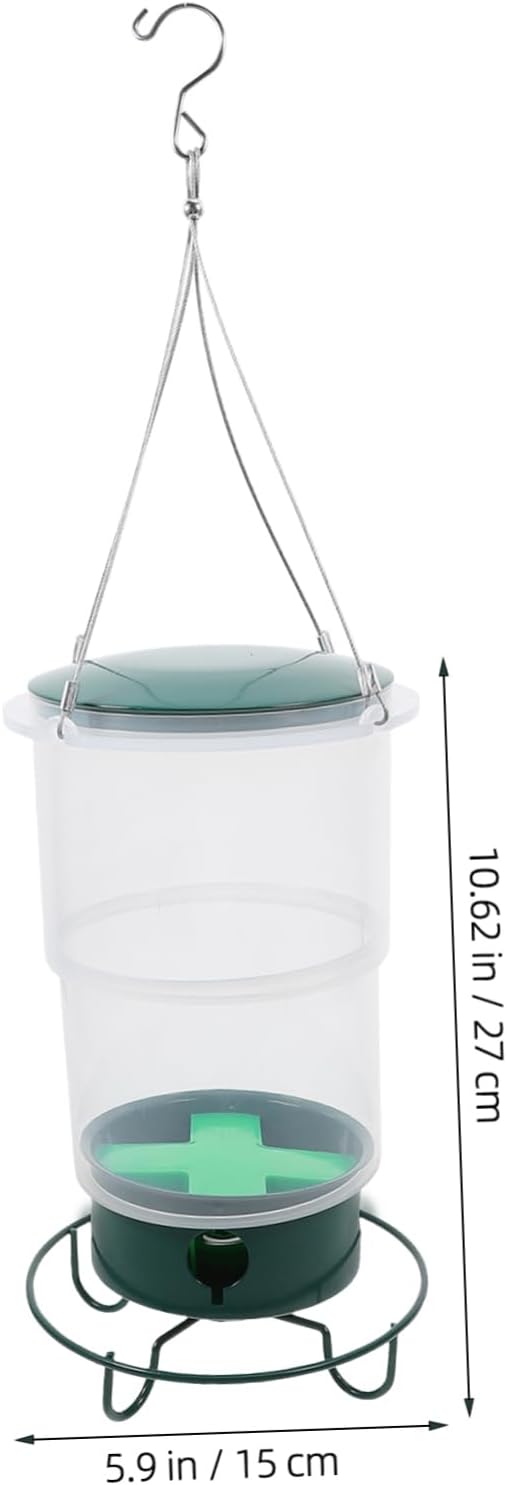 Milisten Garden Hummingbird Feeder with Decorative Durable Hanging Typ