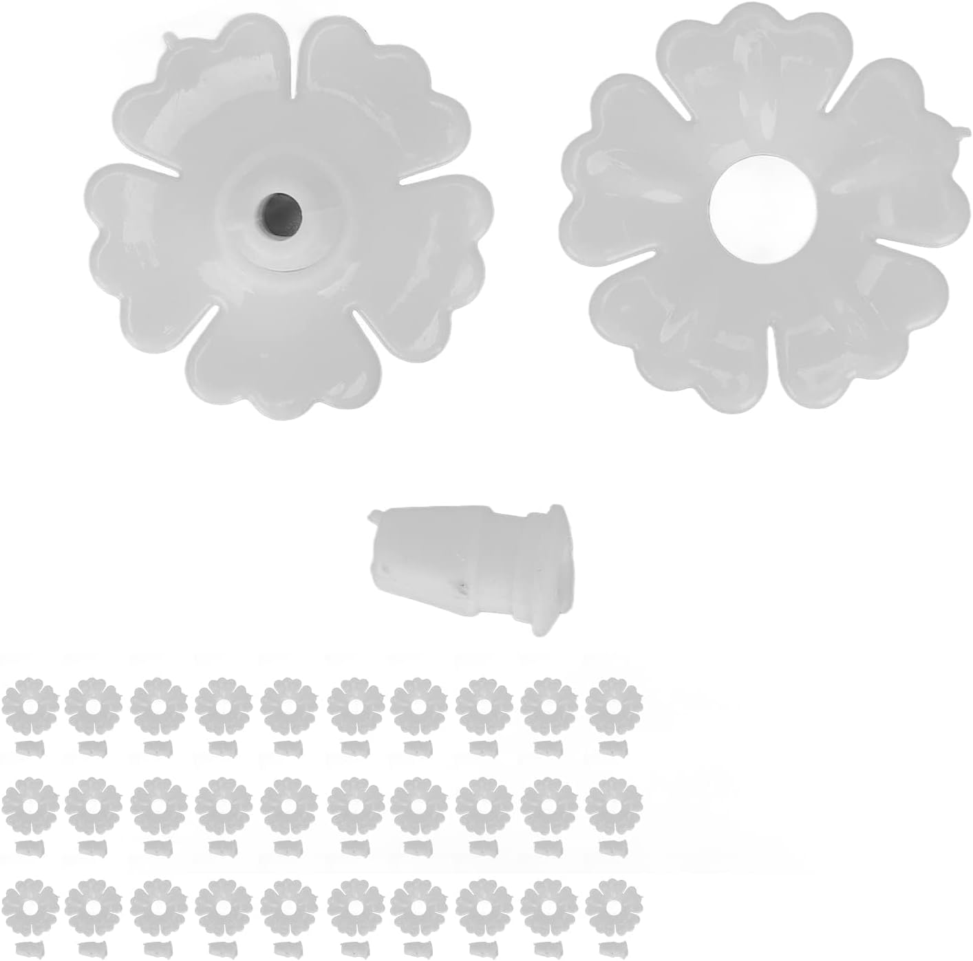 Hummingbird Feeder Parts 30 Set Bee Guards for Hummingbird Feeders, Ga