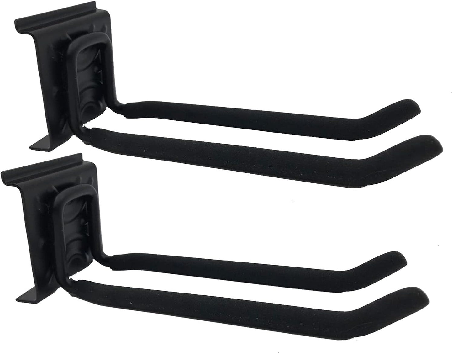 2 Pcs Garage Hooks, Heavy Duty Garage Storage Hooks Steel Tool Organizer Wall Mount Hanger Rack Garage Storage Utility Hooks for Car Tires, Ladders, Chairs, Strollers, Power Tools, Garden Tools