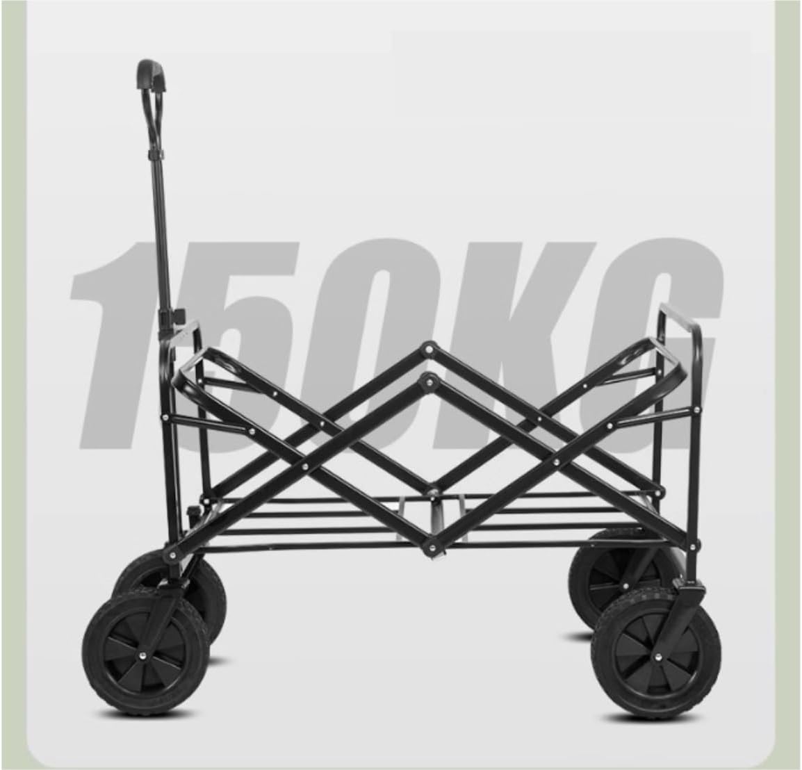 Folding Wagon Cart Beach Wagon Grocery Wagon Folding Utility Wagon Car