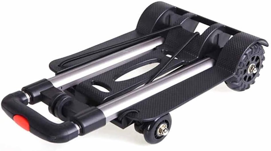 JSEIAJB Aluminum Alloy Car Folding Luggage Cart Portable Travel Traile