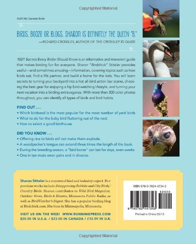 1001 Secrets Every Birder Should Know: Tips and Trivia for the Backyard and Beyond