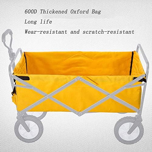 Portable Camping Cart,Foldable Cart Folding Wagon Beach Cart All Terra