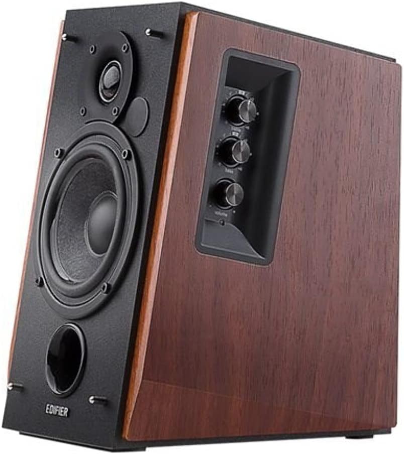 Edifier Amplified Bluetooth Bookshelf Speaker System, 2.0 Powered Acti