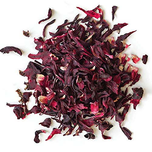 Organic Hibiscus Flowers - 1 lb (16oz) - Herbal Tea - 100% Certified O