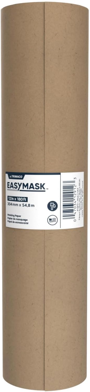Trimaco 12 in. x 180 ft. Brown General Purpose Masking Paper