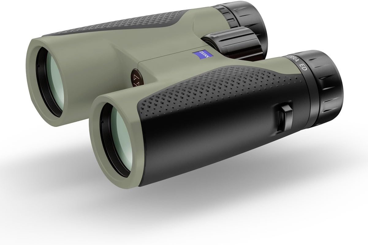 ZEISS Terra ED Binoculars 8x42 Waterproof, and Fast Focusing with Coated Glass for Optimal Clarity in All Weather Conditions for Bird Watching, Hunting, Sightseeing, Black-Green (Black-Green)
