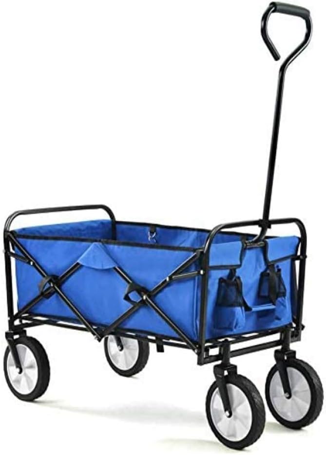 Folding Garden Cart,Camping Wagon Shopping Trolley Camping Cart Foldin
