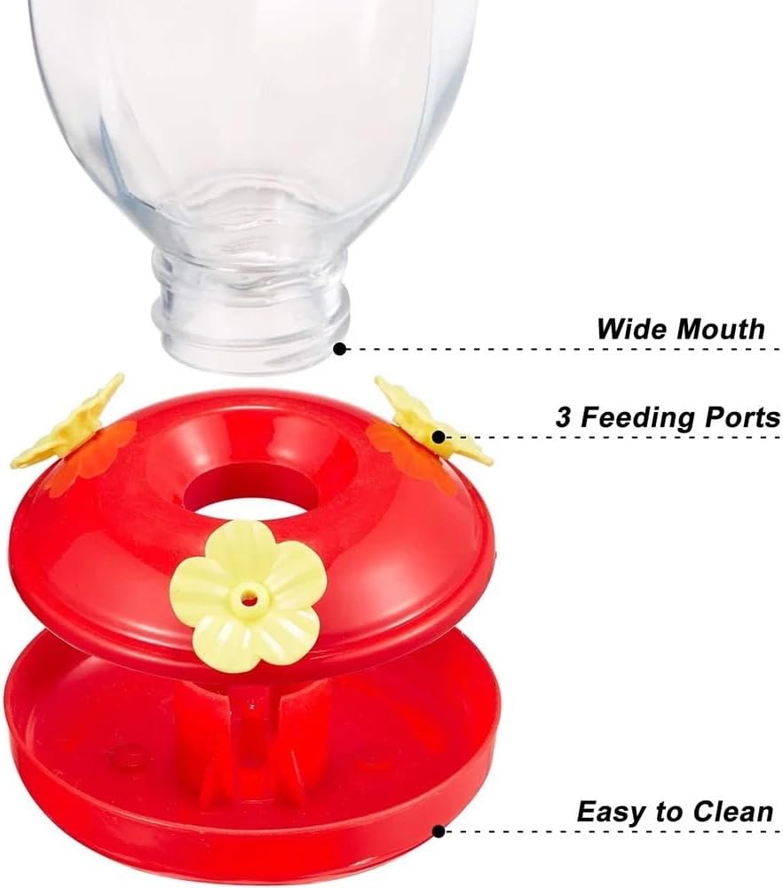 2 Pack Outdoor Hummingbird Feeders