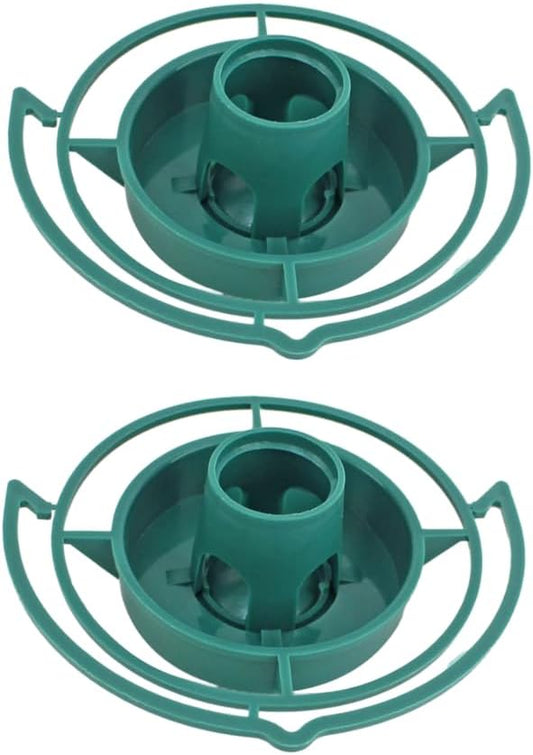 2PCS Hanging Bird Feeder,Soda Bottle Bird Feeder Plastic Feed Bowl Automatic Outdoor Bird Feeder for Feeding Supplies