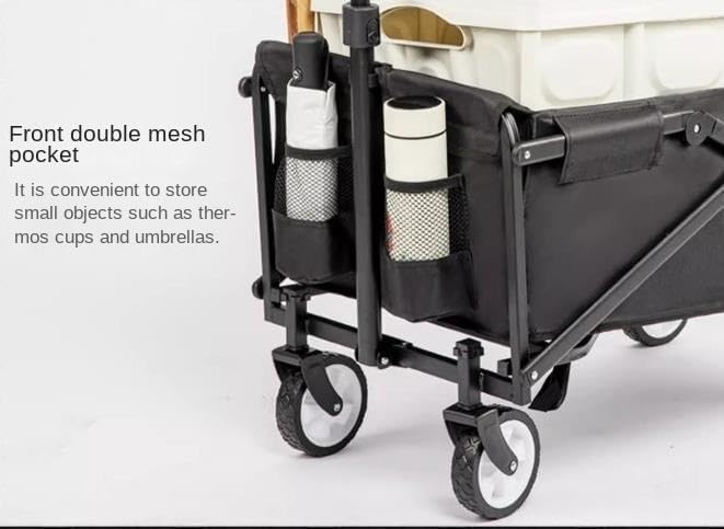 Wagon Cart Beach Wagon Garden Wagon Portable Folding Garden Trolley Ca