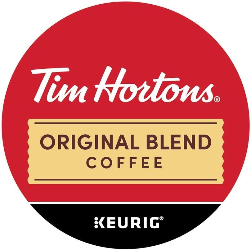 Tim Hortons Original Blend, Medium Roast Coffee, Single-Serve K-Cup Po