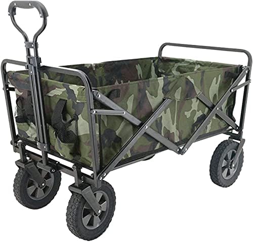 Portable Camping Cart,Beach Trolley Picnic Trolley Portable Folding Tr