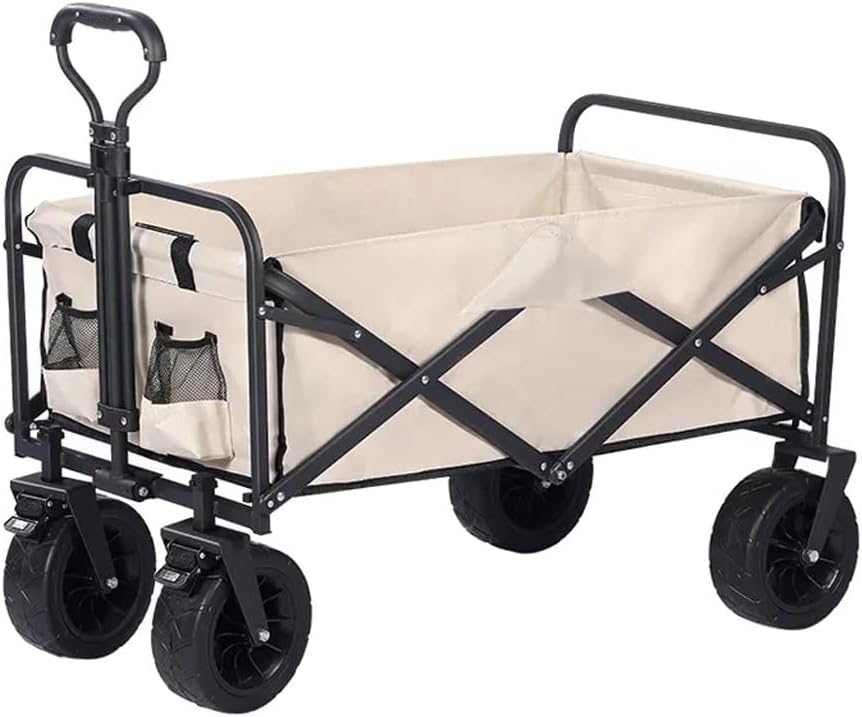 JSEIAJB Folding Cart Portable Foldable 150L Large Capacity Multifuncti
