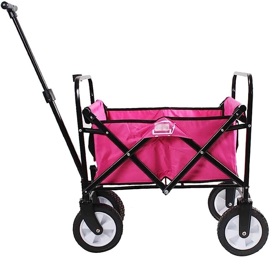 Handcart, Household Folding Garden Trolley Cart Heavy Duty Wagon Multi