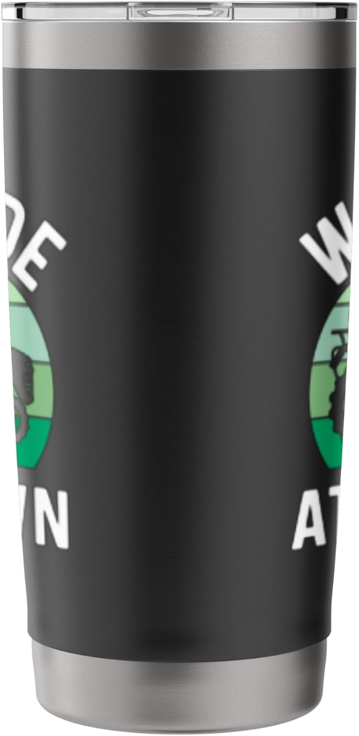 We Ride At Dawn Lawnmower Father Lawn Mowing Dad Yard Care Stainless Steel Insulated Tumbler