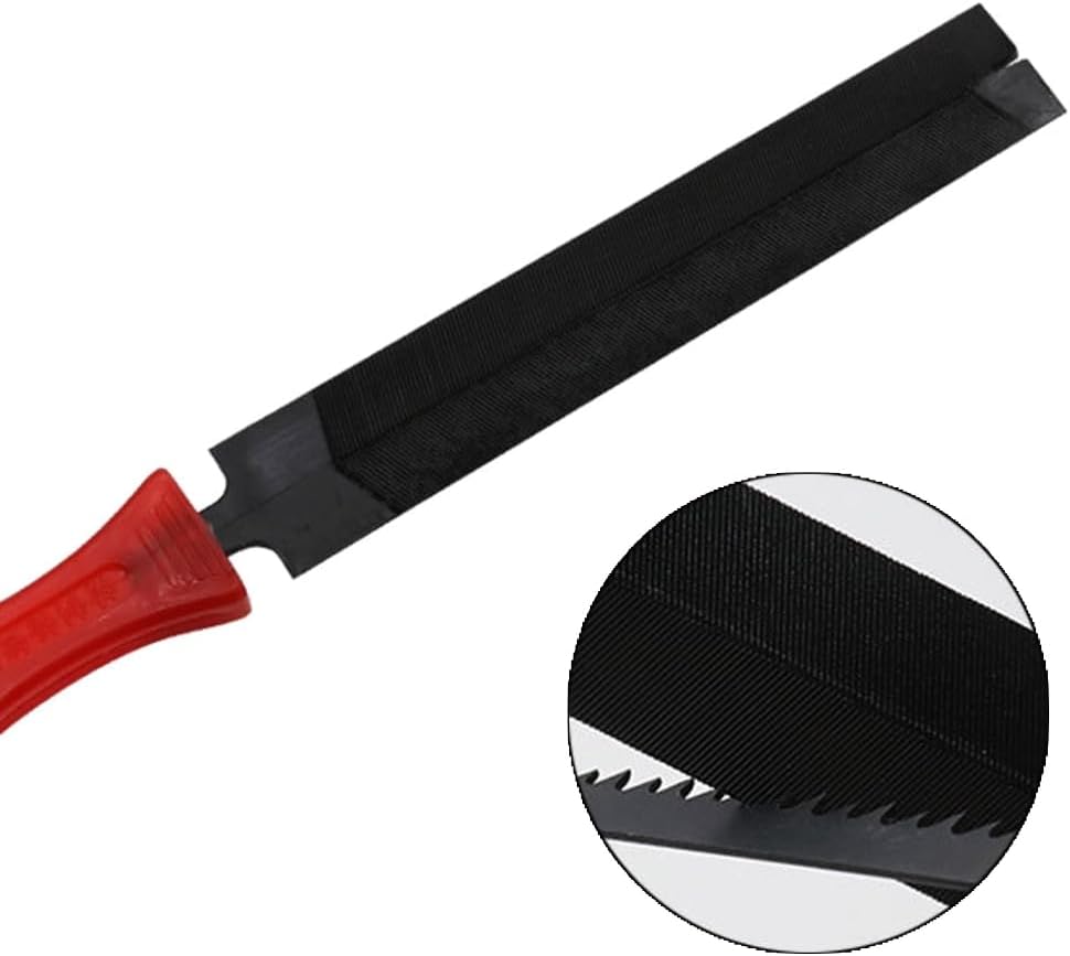 Garden Tool Sharpener with Plastic Handle Kitchen Carbon Steel Sharpen