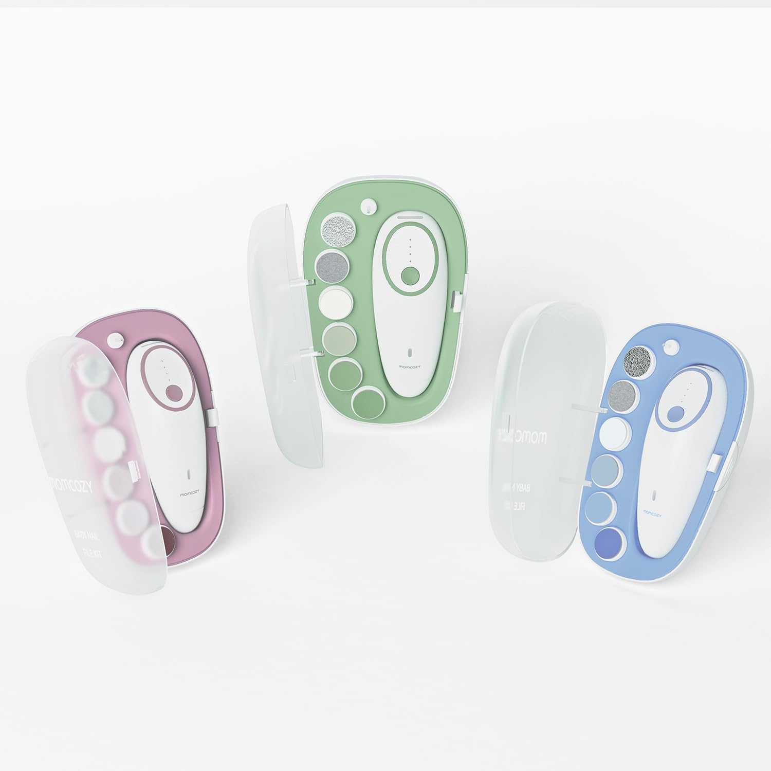 Momcozy Baby Nail File Electric, Gentle Baby Nail Trimmer Electric, Ba
