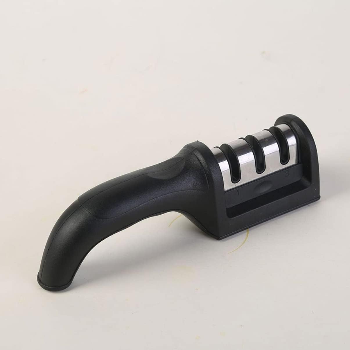 PRETYZOOM 2 Pcs Handheld Kitchen Cutter Sharpener Quick Diamond Sharpe