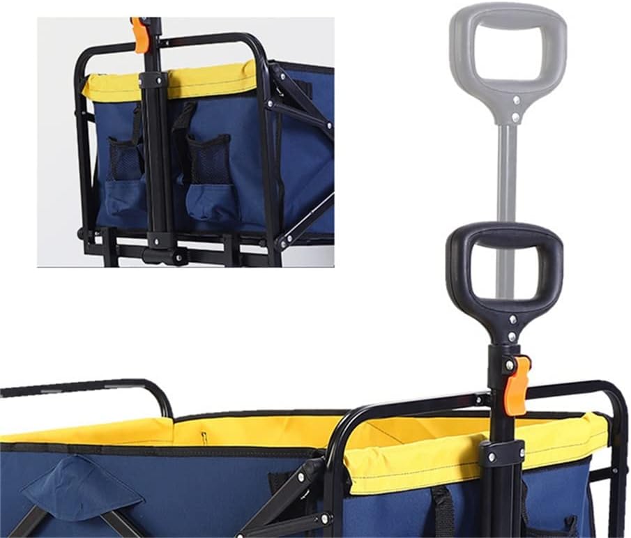 HBJWOV Folding Trolley Garden Supplies Outdoor Garden Carts Camping Fo
