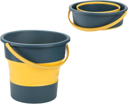 Collapsible Bucket 10L 2.6 Gallon Portable Cleaning Bucket with Handle