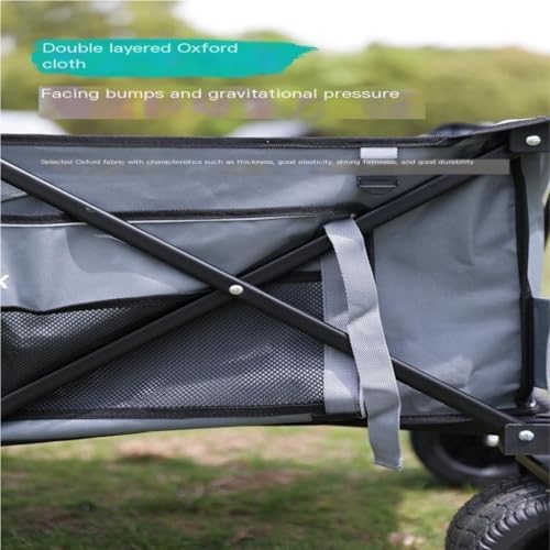Portable Camping Cart,Portable Foldable Beach Camping Trolley Cart for