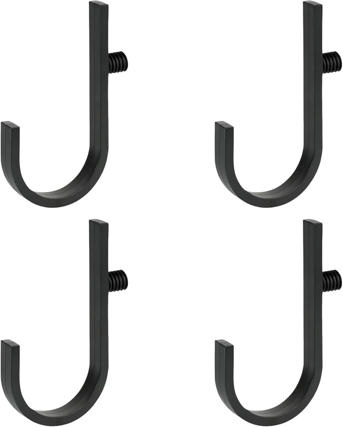 4 Pcs J-Shape Hooks Compatible with for Suncast Shed Accessories Organ